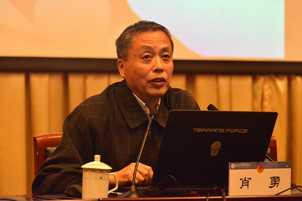 肖勇教授发言